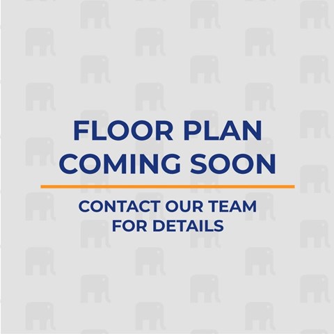 Floor plan for 1 bed, 1 bath, 700 sqft
